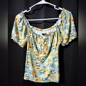 Sweet Society Ghost Bees Top Nwt